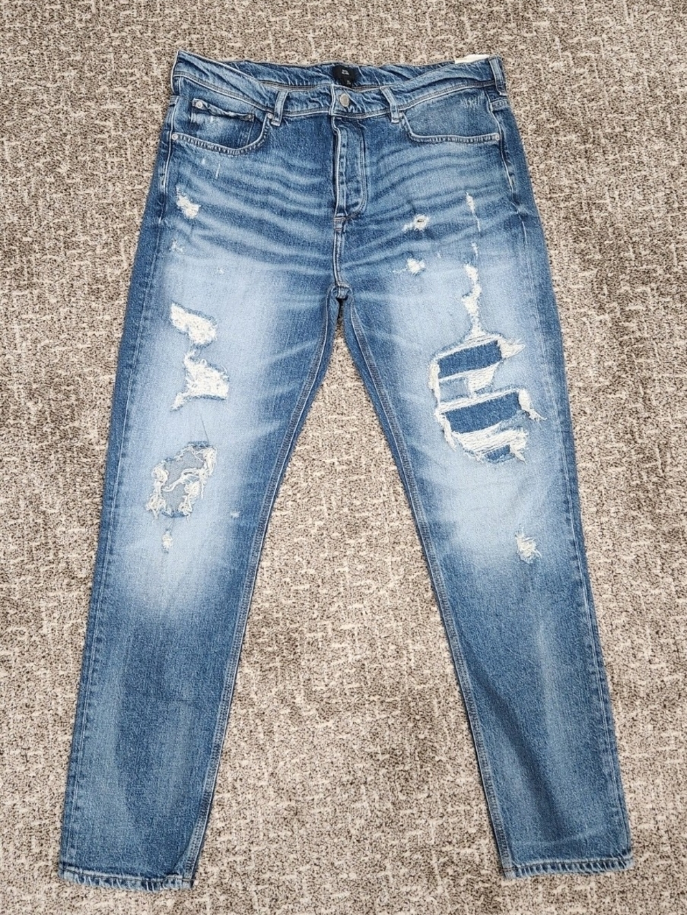 Brand New River Island Dylan Slim Stretch Jeans 38x32
